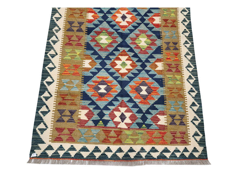 Beautiful Afghan Maimana Kilim - 202 x 122 CM