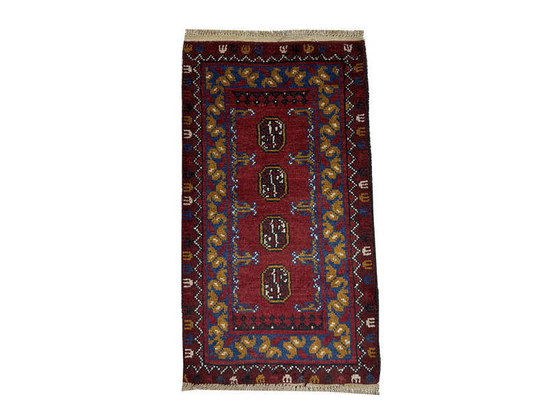 Gorgeous Afghan Carpet - 100 x 50 CM