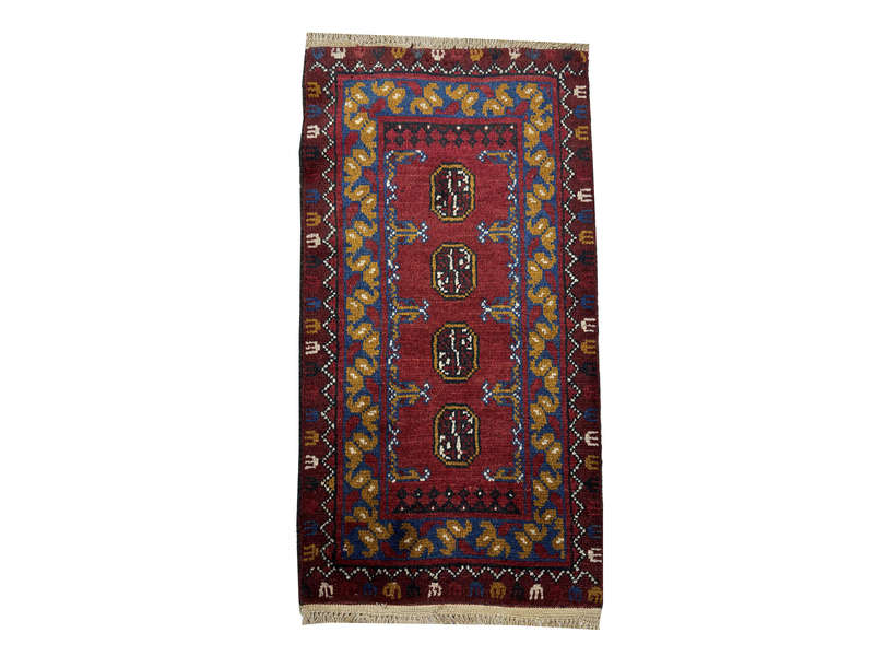 Gorgeous Afghan Carpet - 100 x 50 CM