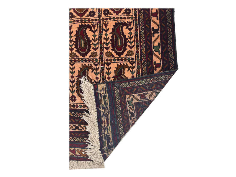 Stunning Afghan Handmade Carpet - 147 x 90 CM