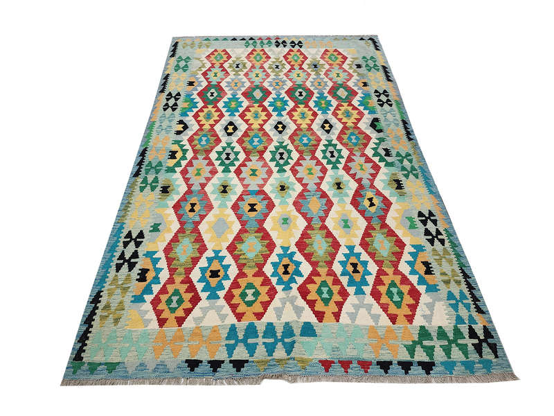 Gorgeous Afghan Choubi Kilim - 306 x 207 CM