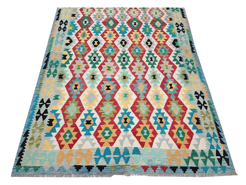 Gorgeous Afghan Choubi Kilim - 306 x 207 CM