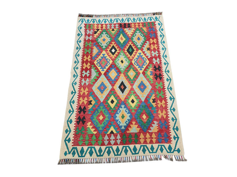 Beautiful Afghan Choubi Kilim - 174x128 CM