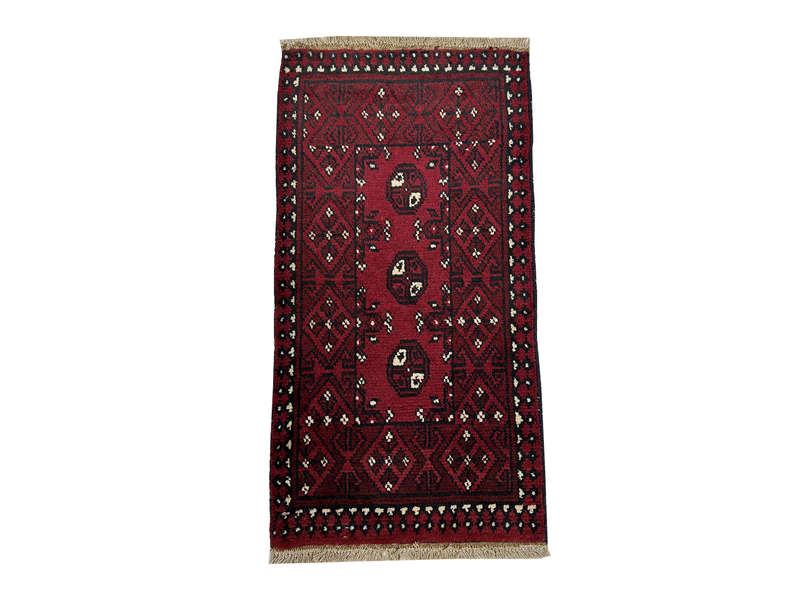 Fine Quality Afghan Carpet - 100 x 50 CM