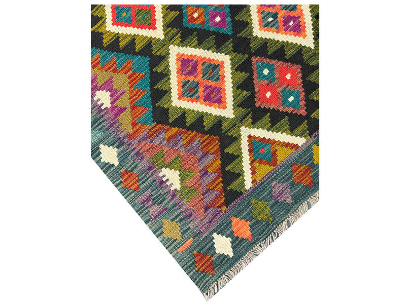 Beautiful Afghan Bedside Kilim - 149 x 103 CM