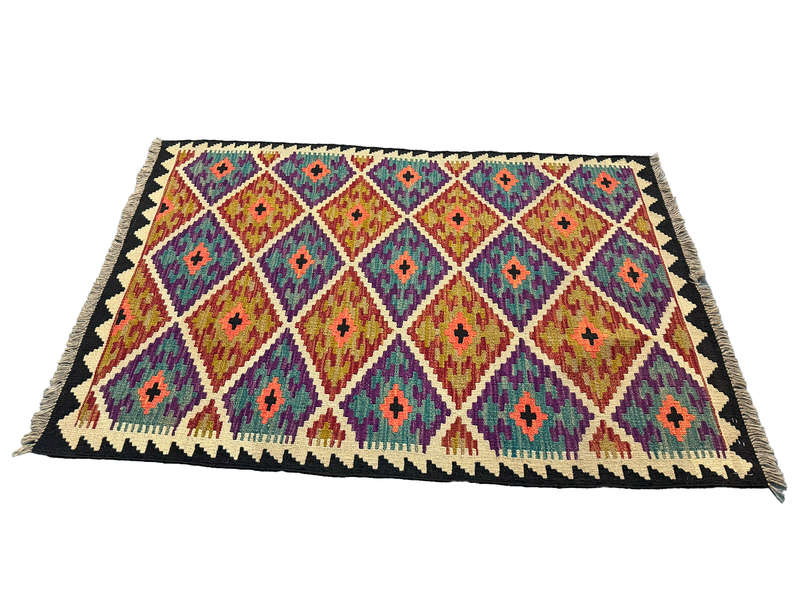 Gorgeous Afghan Handmade Kilim Rug- 149 x 99 CM