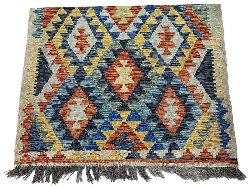 Beautiful Afghan Bedside Kilim - 148 x 97 CM