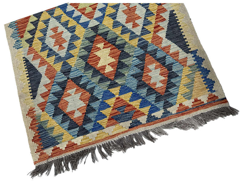 Beautiful Afghan Bedside Kilim - 148 x 97 CM