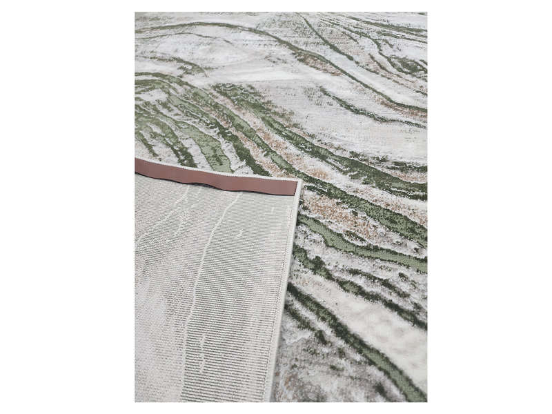 Turkish Green Machine Made Carpet - 290 x 200 CM