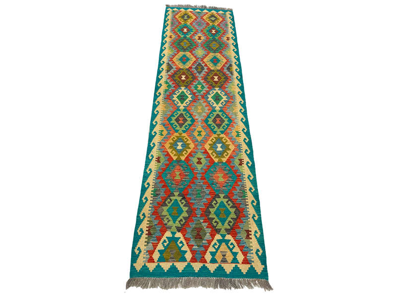 Gorgeous Afghan Choubi Kilim Runner-  294 x 83 CM