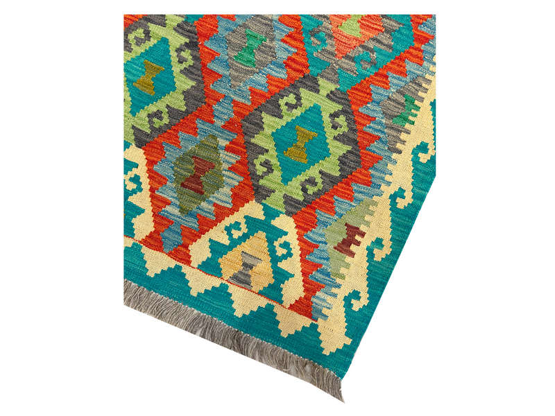 Gorgeous Afghan Choubi Kilim Runner-  294 x 83 CM