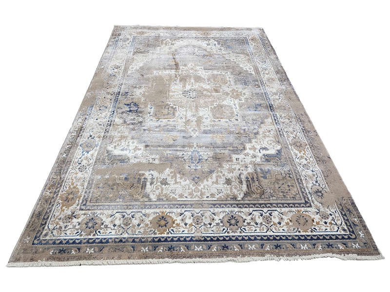 Turkish Vintage Style Living Room Carpet - 290 x 200 CM