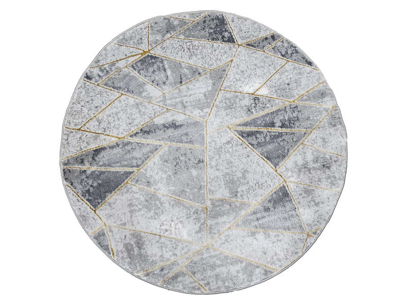 Turkish Modern Round Carpet - 100 x 100 CM