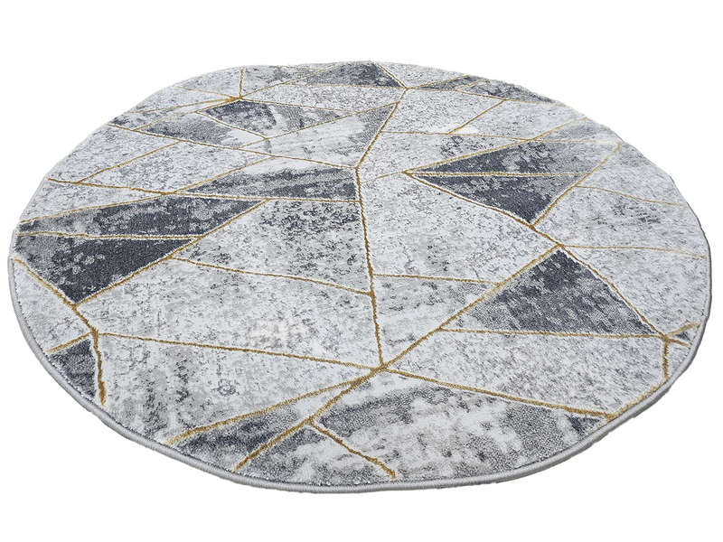 Turkish Modern Round Carpet - 100 x 100 CM