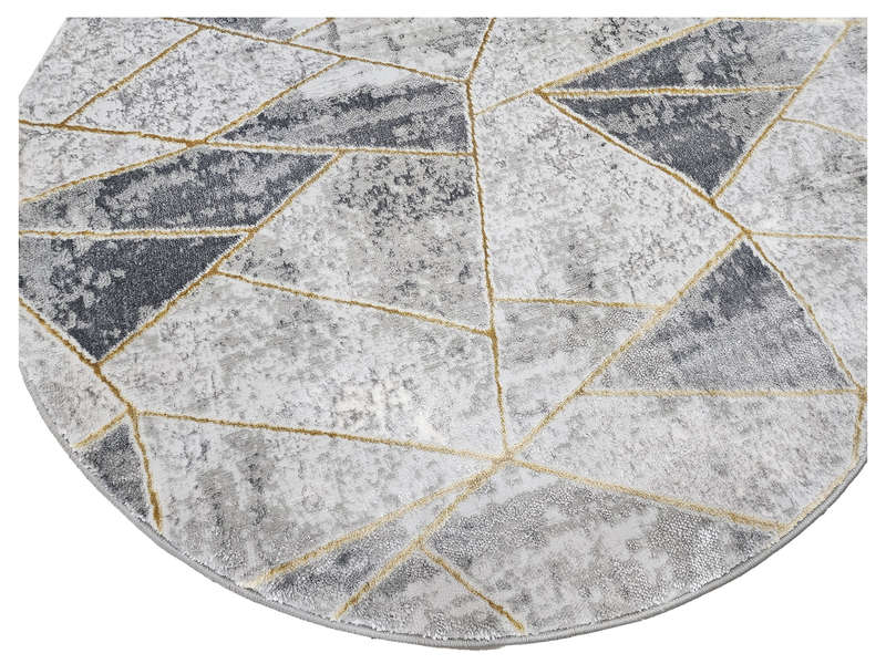 Turkish Modern Round Carpet - 100 x 100 CM