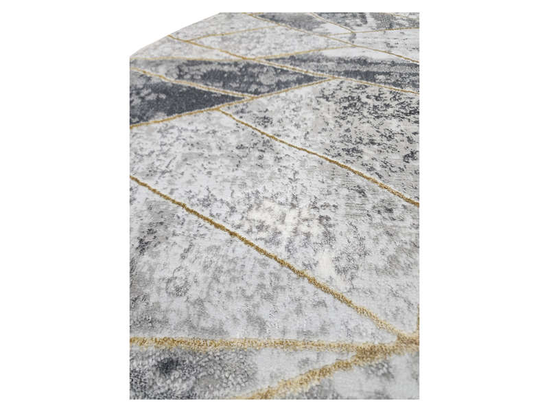 Turkish Modern Round Carpet - 100 x 100 CM