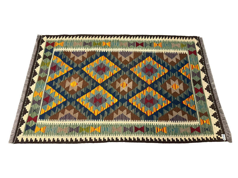 Beautiful Afghan Handmade Kilim Rug- 158 x 105 CM