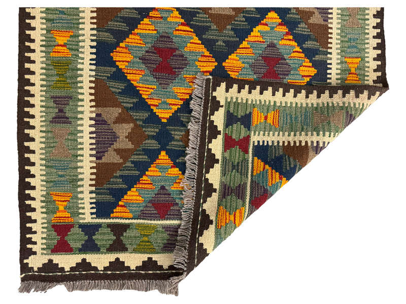 Beautiful Afghan Handmade Kilim Rug- 158 x 105 CM