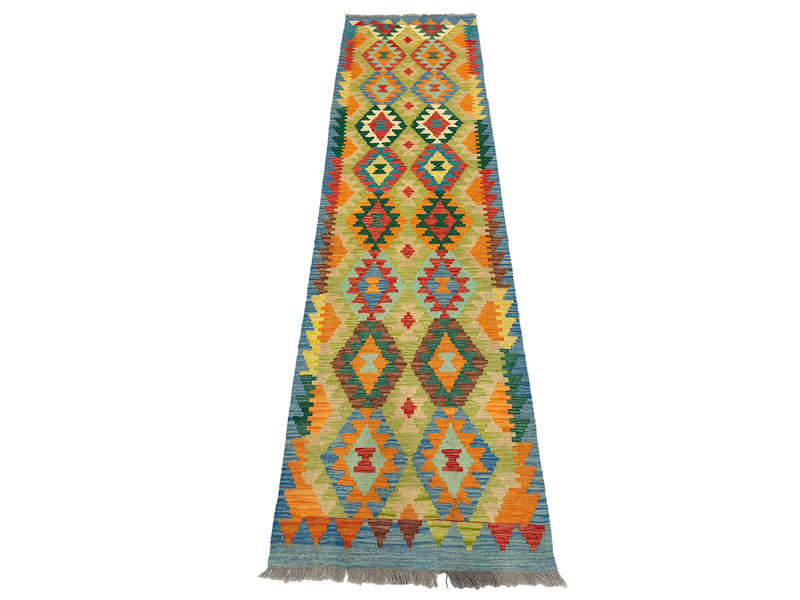 Beautiful Afghan Choubi Kilim Runner-  288 x 84 CM
