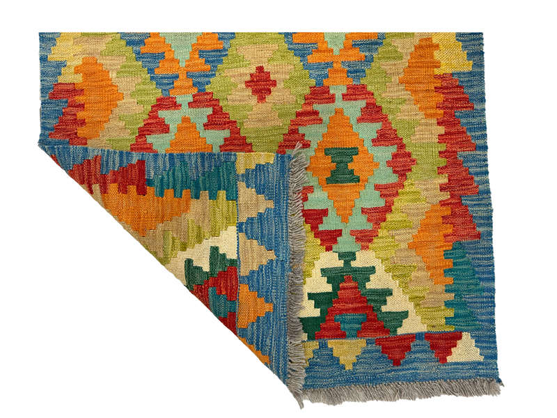 Beautiful Afghan Choubi Kilim Runner-  288 x 84 CM