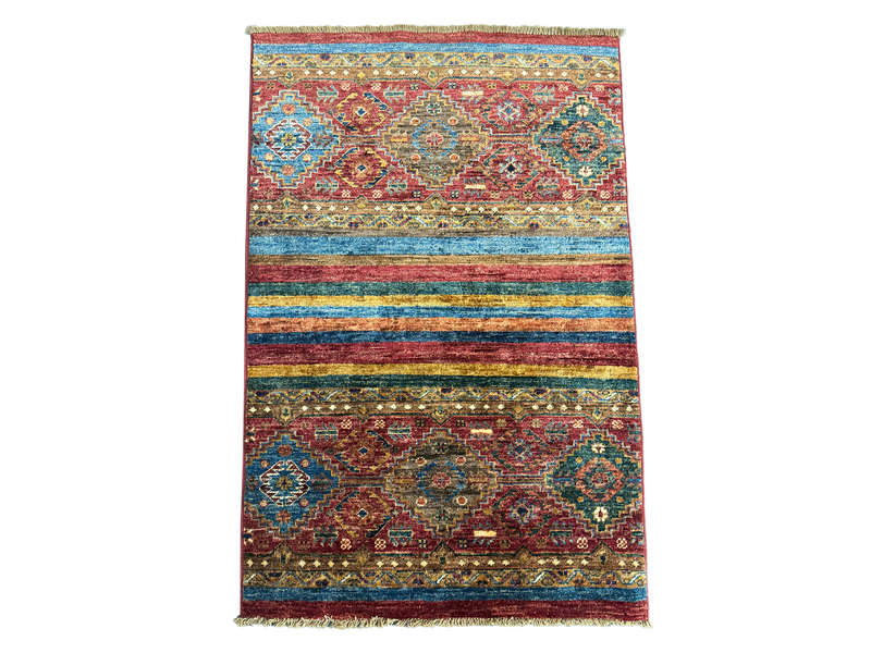 Incredible Afghan Ariana Carpet 124 x 83 CM
