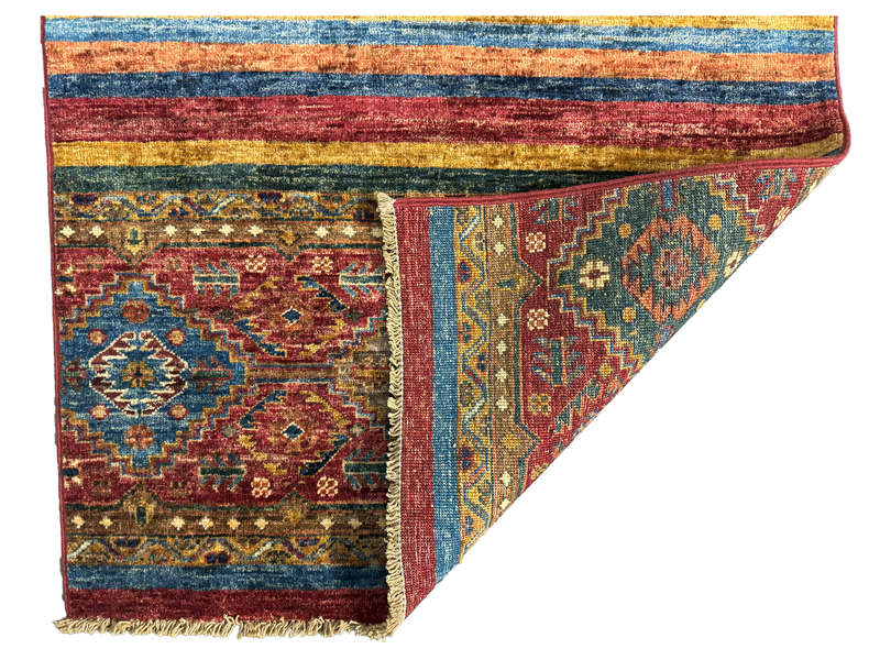 Incredible Afghan Ariana Carpet 124 x 83 CM