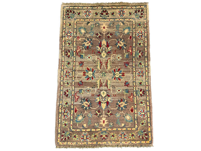 Stunning Vintage Design Afghan Ariana Carpet 95 x 62 CM
