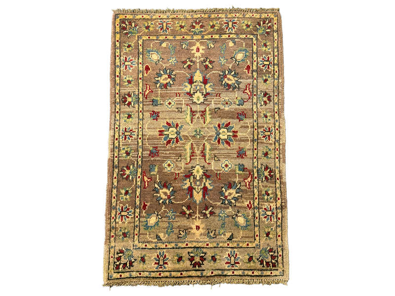 Stunning Vintage Design Afghan Ariana Carpet 95 x 62 CM