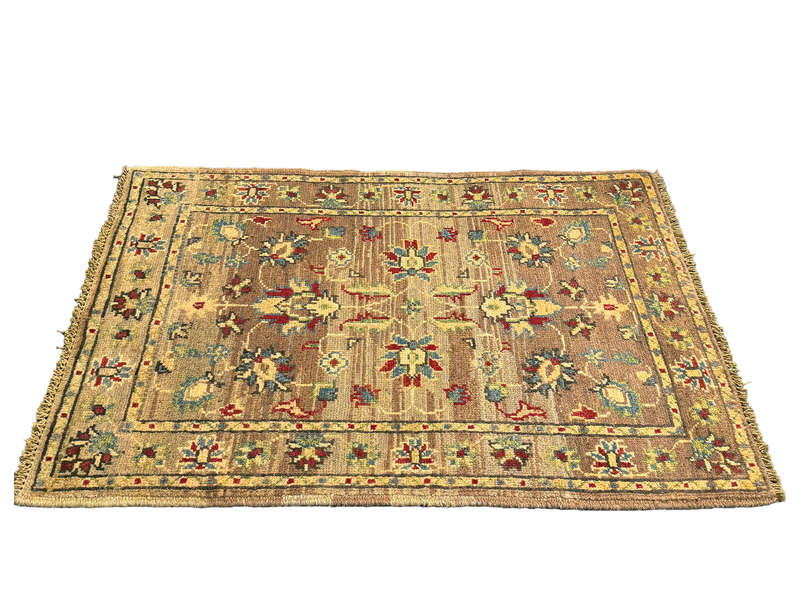 Stunning Vintage Design Afghan Ariana Carpet 95 x 62 CM
