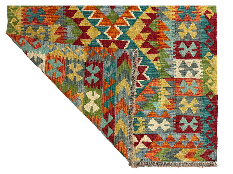 Beautiful Afghan Bedside Kilim - 159 x 98 CM