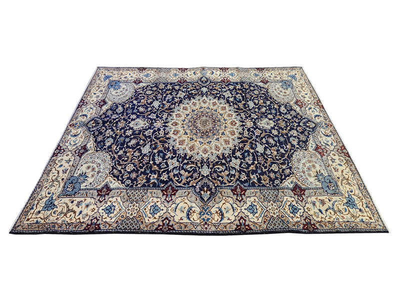Top Quality Second Hand Persian Nain Carpet 318 x 207 CM