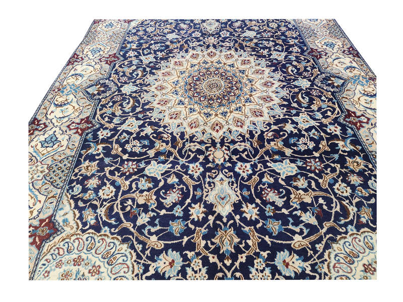 Top Quality Second Hand Persian Nain Carpet 318 x 207 CM