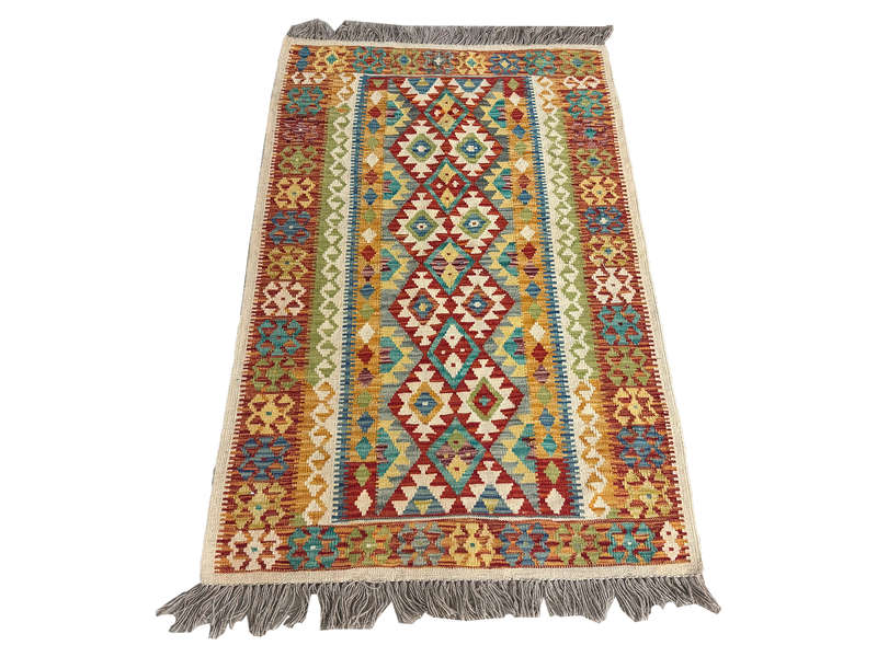 Beautiful Afghan Bedside Kilim - 158 x 100 CM