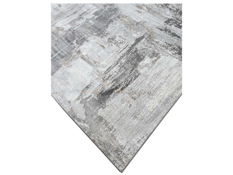 Modern Grey Machine Made Carpet - 290 x 200 CM