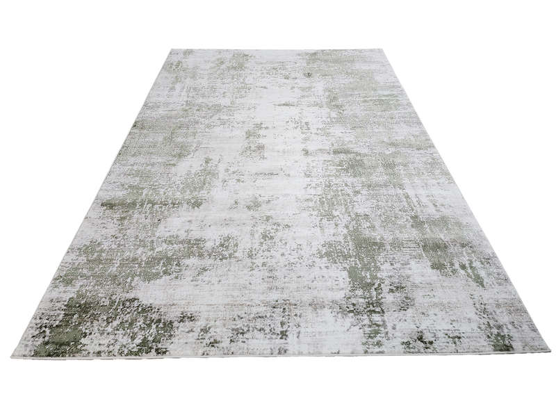Modern Green Machine Made Carpet - 290 x 200 CM