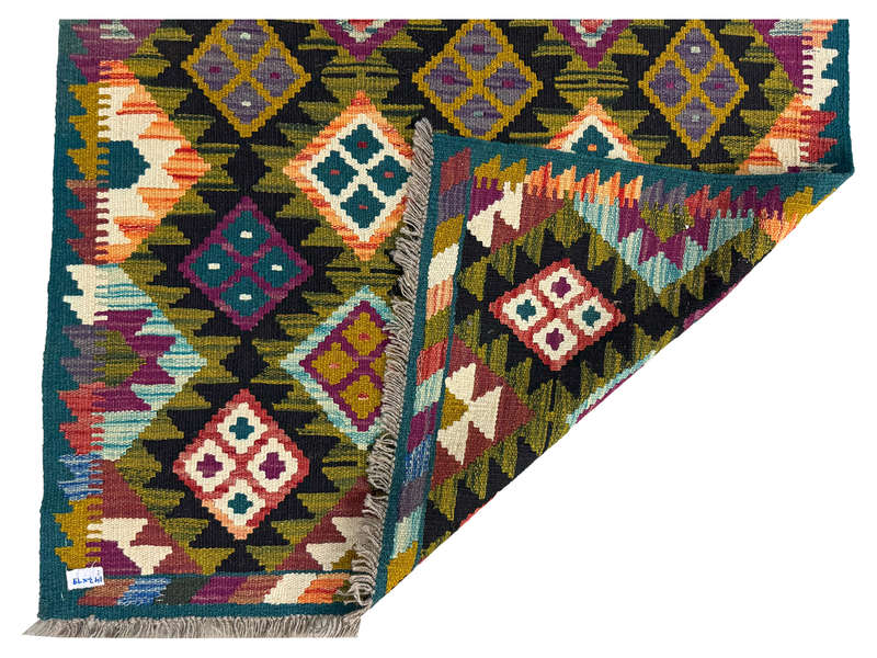 Beautiful Afghan Handmade Kilim Rug- 148 x 102 CM