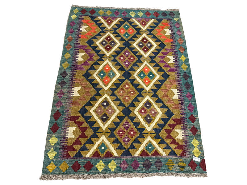 Stunning Afghan Handmade Kilim Rug- 142 x 99 CM