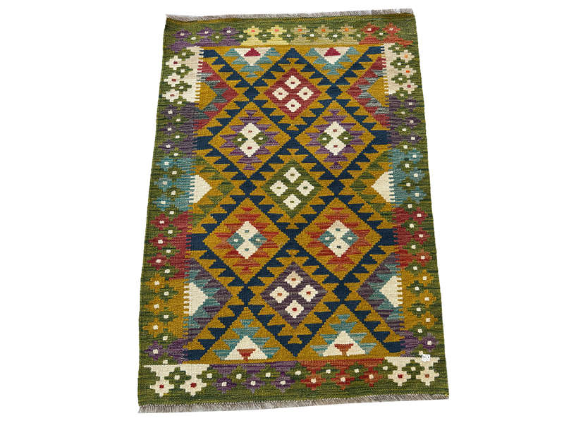 Beautiful Afghan Handmade Kilim Rug- 143 x 101 CM