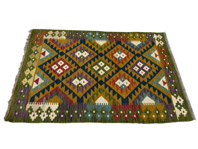 Beautiful Afghan Handmade Kilim Rug- 143 x 101 CM
