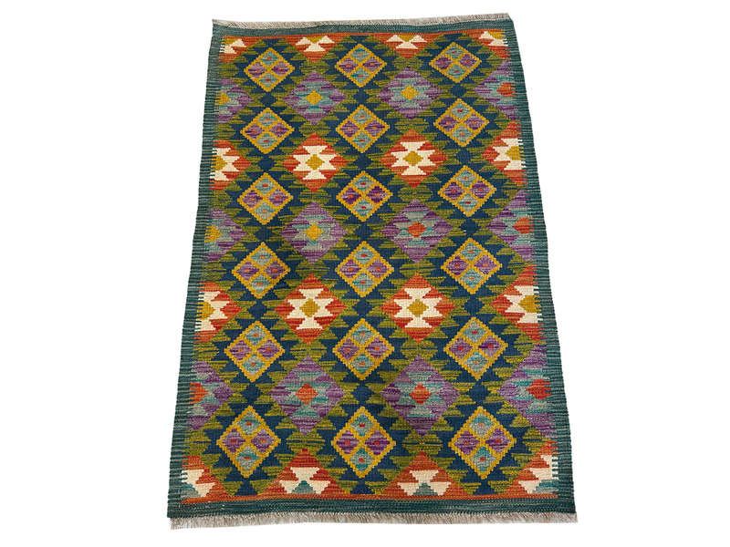 Gorgeous Afghan Handmade Kilim Rug- 147 x 101 CM