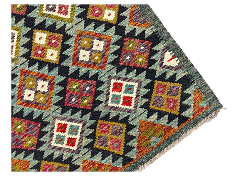 Stunning Afghan Handmade Kilim Rug- 146 x 103 CM