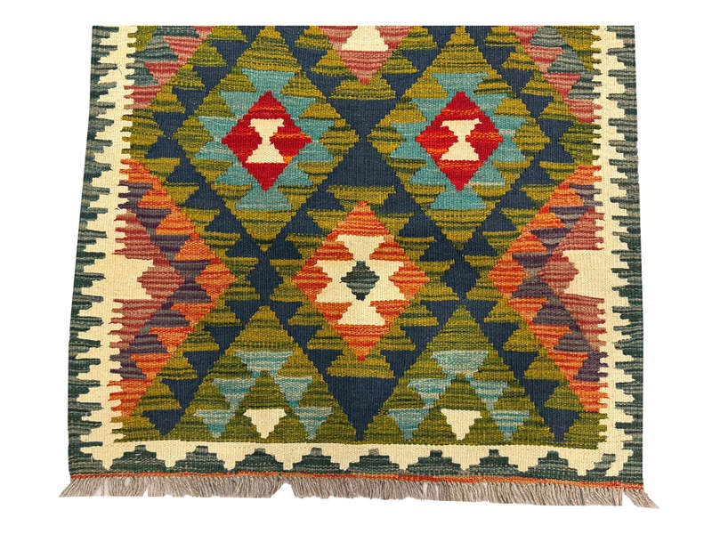 Stunning Afghan Maimana Kilim Runner - 285 x 84 CM
