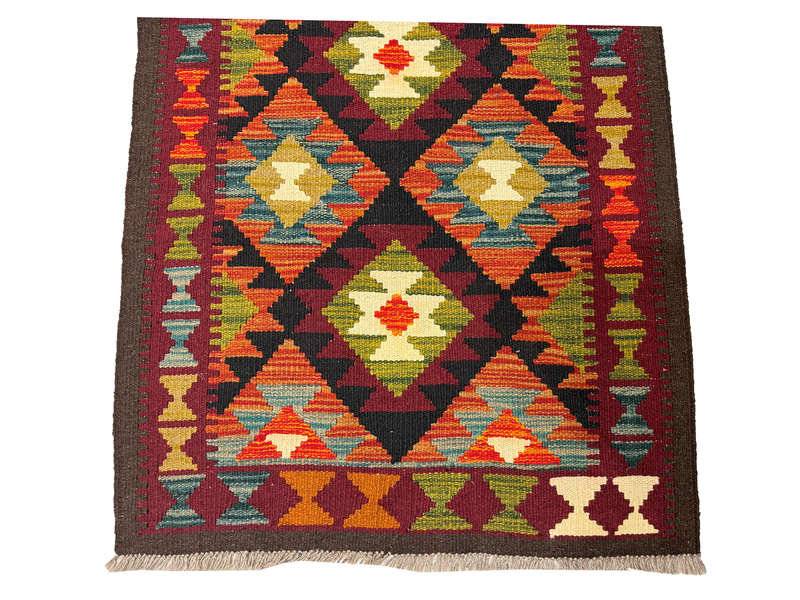 Stunning Afghan Handmade Kilim Runner - 289 x 86 CM