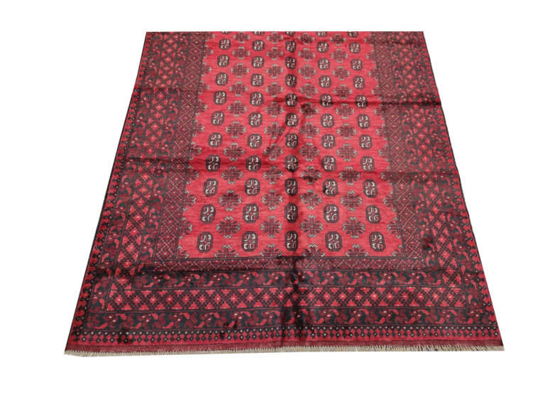 Gorgeous Red Afghan Carpet - 288 x 188 CM