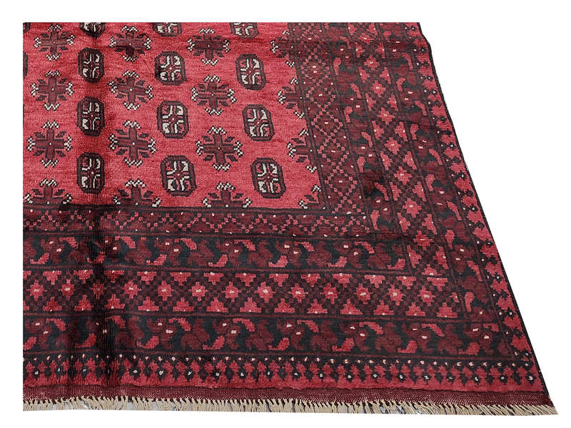 Gorgeous Red Afghan Carpet - 288 x 188 CM