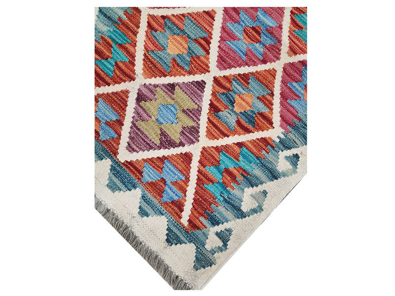 Beautiful Afghan Choubi kilim Runner 202 x 61 CM