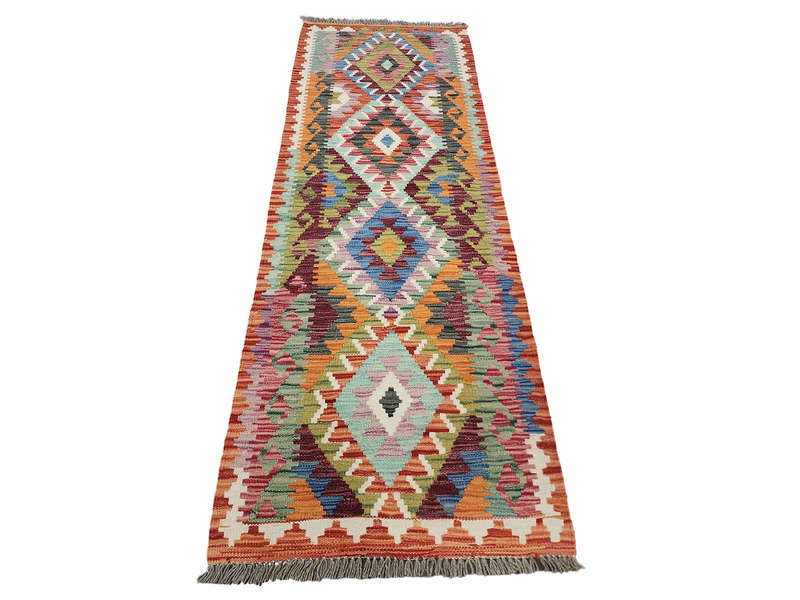 stunning Afghan Choubi kilim Runner189 x 70 CM