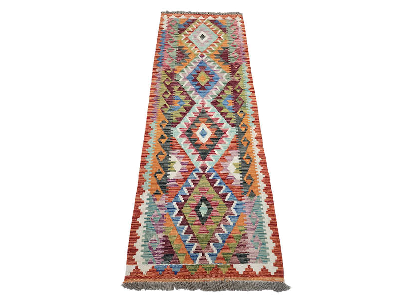stunning Afghan Choubi kilim Runner189 x 70 CM