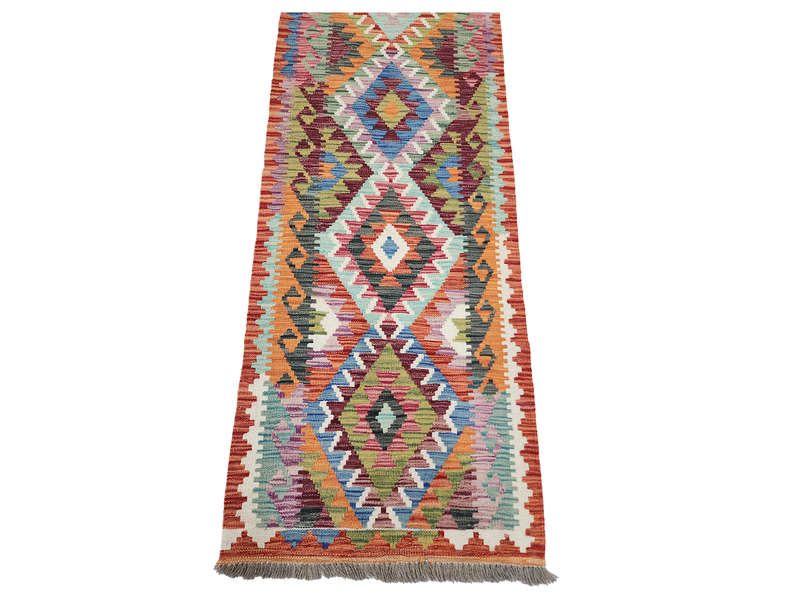stunning Afghan Choubi kilim Runner189 x 70 CM