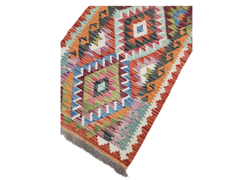 stunning Afghan Choubi kilim Runner189 x 70 CM